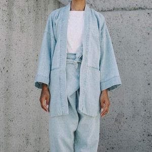 Aliya Wanek aruna jacket, light denim S/M